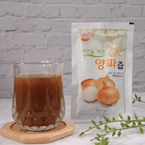 클라스가 다른 자연식품 무안 순수 양파즙 100ml x 60포 100포, 100개