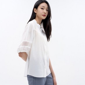[지센] 밴드넥 레이스 블라우스 LCWSN426_WH 1425633