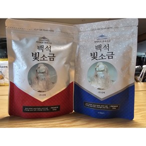 백석 빛소금 용융소금 반찬및 조리용소금 500g+250g