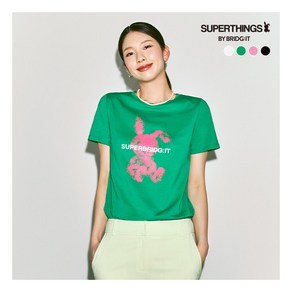 [바이브리짓] ○[X슈퍼띵스]25SS 아트웍 티셔츠4종