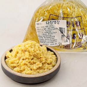 다진생강 국산 냉장 500g, 1개