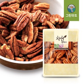 그린약초 미국산 피칸 500g 반태, 1개