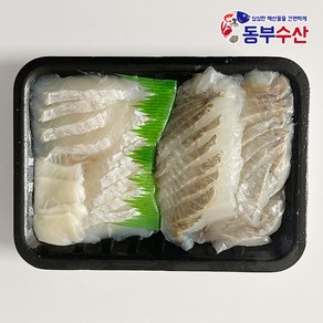 국산 광어우럭모듬회 400g 광어우럭숙성회, 광어 우럭 모듬회 400g내외, 1개