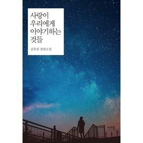 사랑이 우리에게 이야기하는 것들:김옥림 장편소설, 미래북, 김옥림