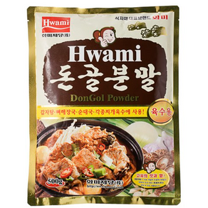 [화미] 돈골분말, 1kg, 4개