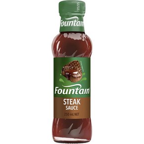 파운틴 스테이크 소스 Fountain Steak Sauce, 1개, 250ml