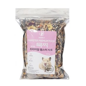 햄스터 영양사료 국내산 소동물먹이 1kg 고영양사료 햄스터용, 1개