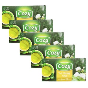 베트남COZY HUONG NHAI 자스민차 ( 2g x 25개입 x 5개 SET ), 5개, 50g