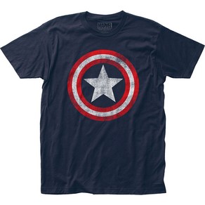 ROCKPANDA Retro Shield Captain America 반팔티