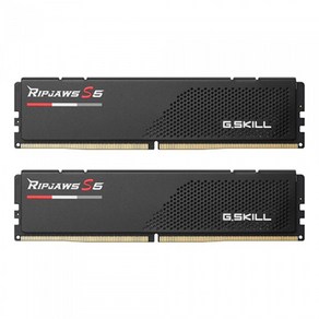 G.SKILL DDR5-5200 CL40 RIPJAWS S5 J 블랙 패키지 (64GB(32Gx2)), 2개