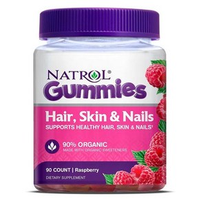 나트롤 젤리형 헤어 스킨 네일 90정 Natol Hai Skin Nails Gummy, 1개