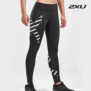 [2XU] 여성 본디드 미드라이즈 컴프레션 레깅스_XULD267WHT