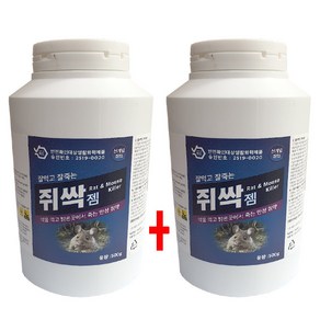 쥐약 쥐싹 500 g X 2개 쥐퇴치, 500g