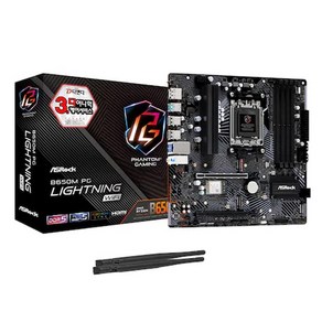 [ASRock] B650M PG Lightning WiFi 디앤디컴 (AMD B650/M-ATX), ASRock B650M PG Lightning WiFi