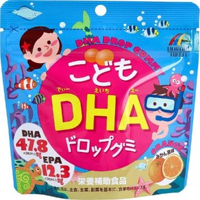 일본 리켄 DHA 구미 젤리 오렌지맛 3봉