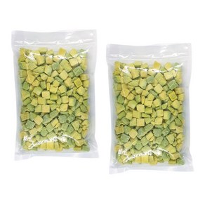 손씨푸드 냉동 아보카도 1+1 (드라이아이스포함) 다이스 하프컷, 1.아보카도 다이스 1+1 (500g x 2), 1개