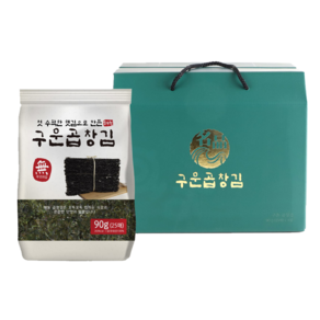 해농 선물세트 25년 햇김 구운 곱창김 90g X 4봉, 1개