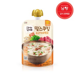 아이꼬야 유아용 맘스쿠킹 초중기 이유식 2종, 1개, 100g, 소고기미역국