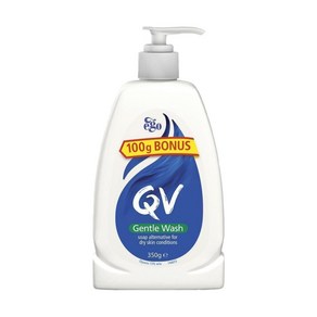 이고 큐브이 젠틀 페이스 바디워시 350g Ego QV Gentle Wash, 1개