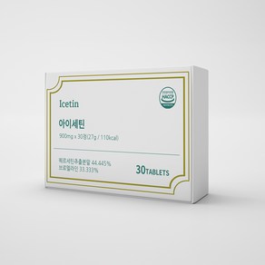 아이세틴 퀘르세틴 브로멜라인 900mg 30정