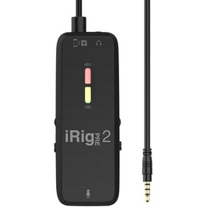 IK 멀티미디어 iRig Pe 2 초소형 XLR 마이크 인터페이스