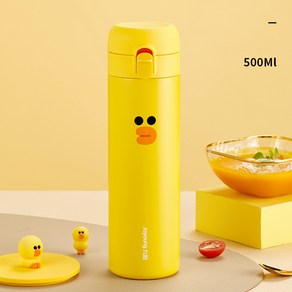 라인프렌즈316L스테인리스대용량보온병텀블러AX182, 500ml, SALLY, 1개