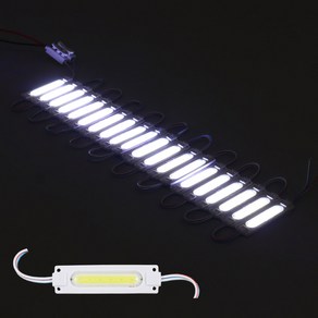 LED COB 모듈 DC 12V 간판조명 광고 표지판 조명 생활방수, 10000K(주광색)_100개, 1개