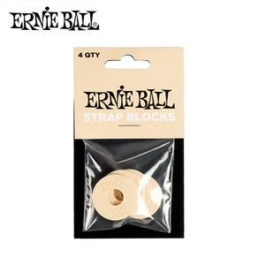 어니볼 스트랩 락 록 블록스 4개입 ERNIEBALL STRAP BLOCKS LOCK 4PK, 1개, P05624