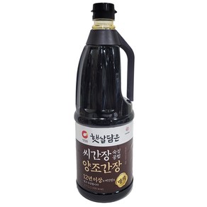 청정원 햇살담은 씨간장 양조간장, 1개, 1.7L
