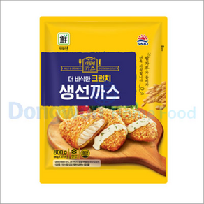 사조대림 더 바삭한 크런치 생선까스 800g, 1개