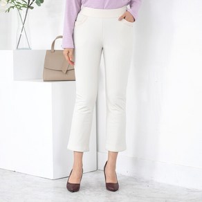 [모슬린] 엄마옷 패딩 부츠컷 스판 밴드바지 PN412031 중년여성의류/50대/60대/마담/빅사이즈/할머니옷/40대/여성옷/