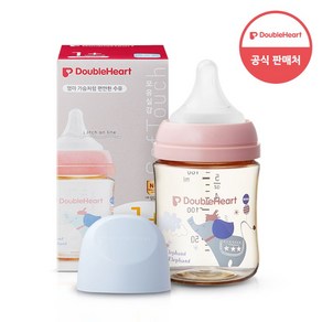 더블하트 모유실감 3세대 PPSU 꿈꾸는코끼리 160ml 젖꼭지S포함 / 1개월~, PPSU단품젖병160ml 꿈꾸는코끼리