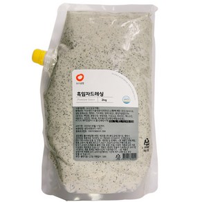 소스공방 냉장 흑임자드레싱 2kg, 1개