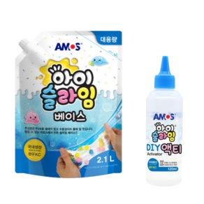 아이슬라임 베이스 2.1L + DIY 액티 120ML