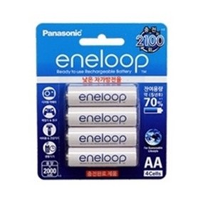 [Panasonic] [충전지] Eneloop 에네루프 [2000mAh/AA형/4알]