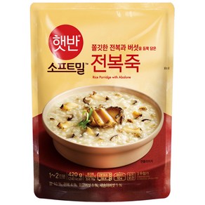 비비고 전복죽, 420g, 3개