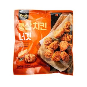 리얼통살 치킨너겟 300g x 4팩, 4개