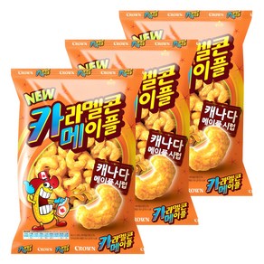 크라운 카라멜콘 메이플, 154g, 3개