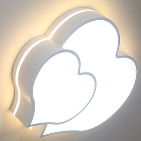 조명1번지 LED 더블하트 방등 50W 국산 주광+전구혼합 안방등 LED조명 아이방등