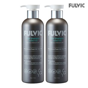 [풀빅] 풀빅산 천연 탈모완화 헤어케어 샴푸 500ml X 2개, 풀빅 샴푸500ml X 2ea set