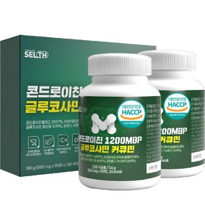 콘드로이친 1200 MBP 글루코사민 커큐민 식약처 HACCP 인증 상어연골 분말 유단백 추출물, 180정, 1개