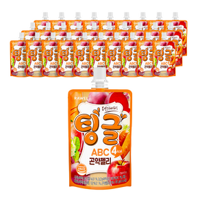 로엘 팅글 ABC 곤약젤리, 80g, 30개