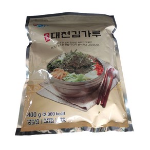 청푸른 대천김 조미 김가루400g 대용량김가루 주먹밥용 고명용김가루, 400g, 1개