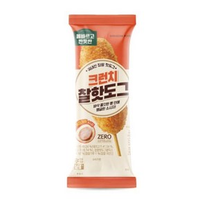 신세계푸드 올바르고 반듯한 크런치 찰핫도그 냉동, 75g, 1개