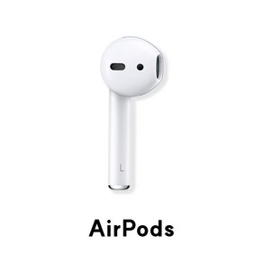 에어팟2세대 왼쪽 유닛 한쪽 중고 정품 (AiPods 2-Apple)