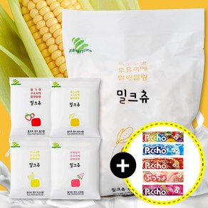 짐승용량 밀크츄 하오리위안 옥수수맛 1kg+70g 4가지 맛 푸쵸스틱캔디드림, 1.28kg, 1개