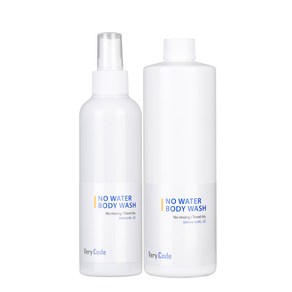 베리코드 물없이 씻는 노워터 바디워시 본품 200ml+ 바디워시 리필 500ml 세트, 700ml, 1세트