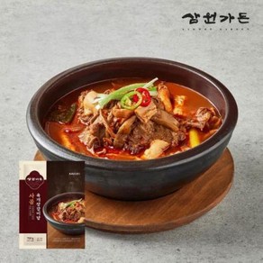 [쇼핑엔티] [삼원가든] 사골 육개장 갈비탕 700g x 4팩(2.8kg), 없음, 4개