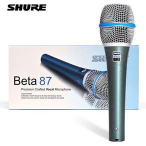 c타입마이크 슈어 BETA87A 악기 마이크 보컬 보컬마이크