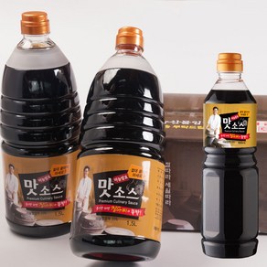 [도리원] 맛소스 1500mlx2 선물세트/ 만능소스 맛소스 / 만능간장 맛간장, 1.5L, 2개